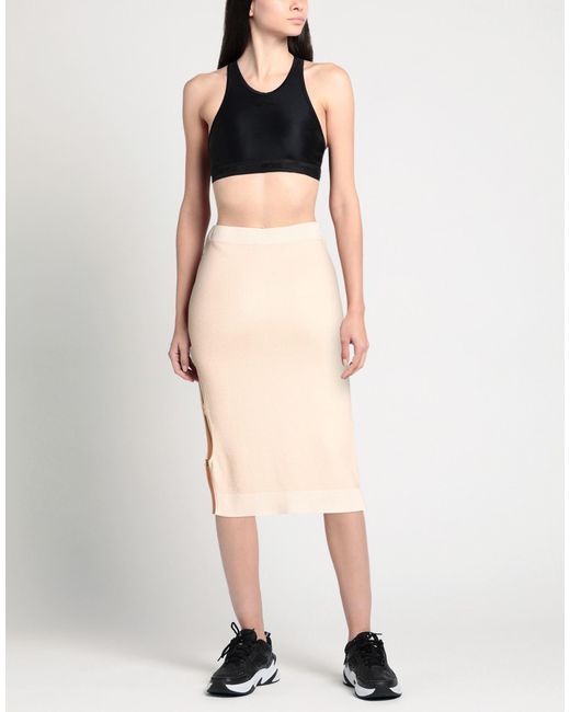 Blugirl Blumarine Natural Midi Skirt