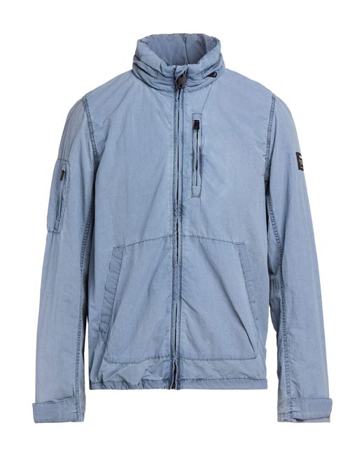 Ecoalf Blue Jacket for men