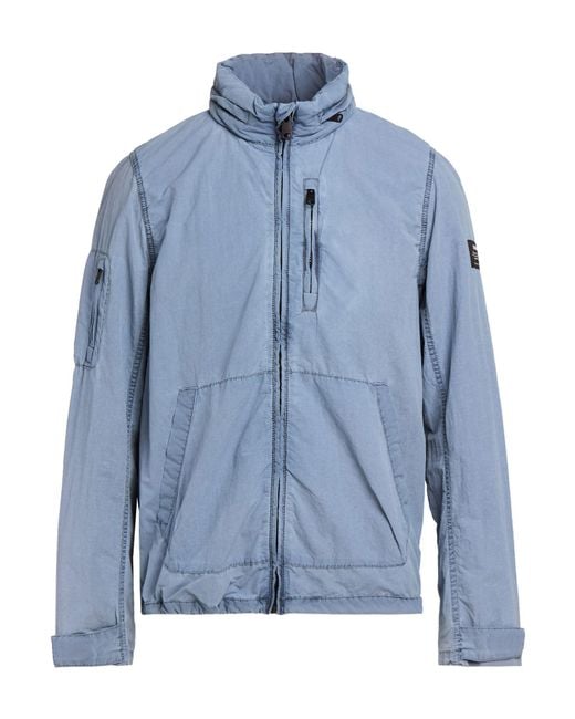 Ecoalf Blue Jacket for men