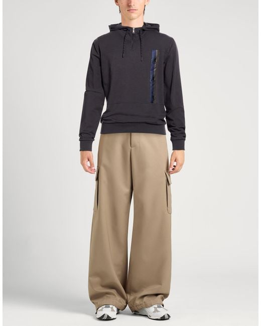 Bikkembergs Blue Midnight Sweatshirt Cotton, Elastane for men