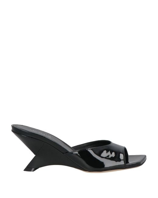 Vic Matié Black Sandals Leather