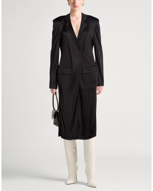 Helmut Lang Black Midi Dresses