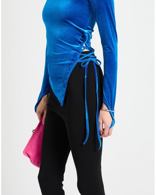 ANDERSSON BELL Blue Bright Top Polyester, Polyurethane