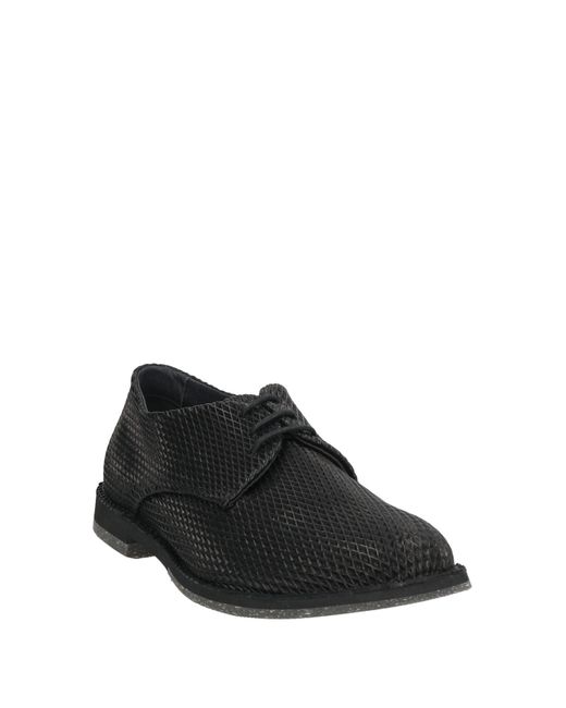 Pantanetti Black Lace-up Shoes