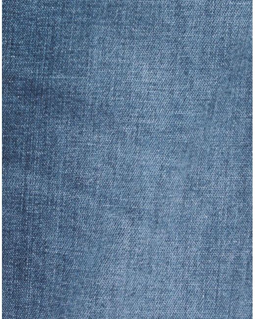 Uniform Blue Denim Trousers for men