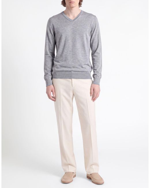 Fedeli Pullover in Gray für Herren