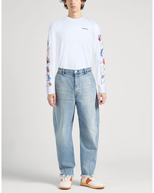Off-White c/o Virgil Abloh White T-Shirt Cotton for men