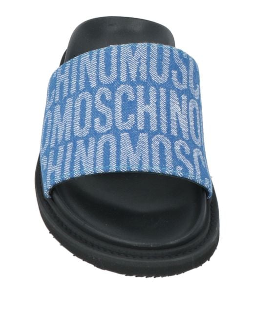 Moschino Blue Sandals