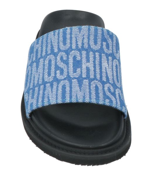 Moschino Blue Sandals