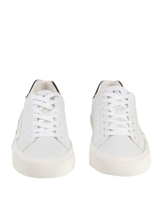 ARMANI EXCHANGE White Trainers for men