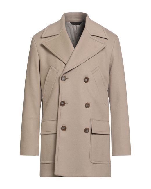 Cappotto di Paoloni in Natural da Uomo