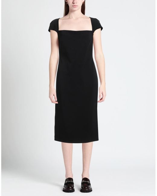 Pinko Black Midi Dress