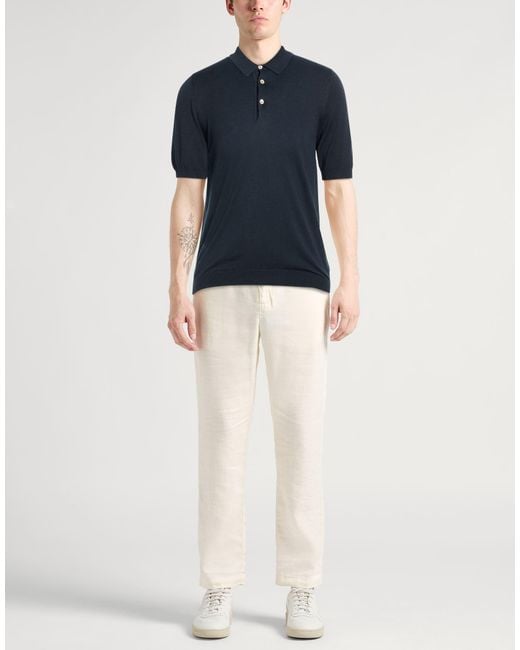Polo di Boglioli in Blue da Uomo