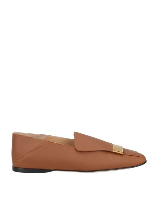 Sergio Rossi Brown Loafers Calfskin