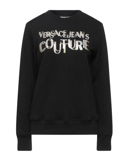 Versace Jeans Couture Black Sweatshirt