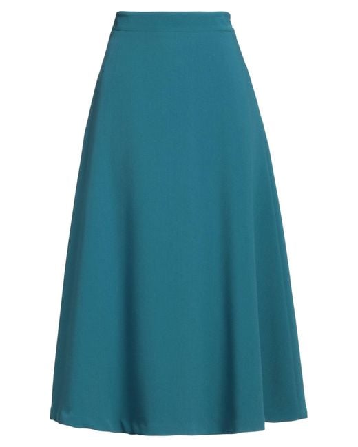 Camicettasnob Blue Midi-Rock