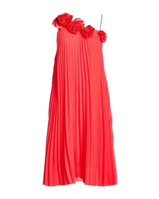 Karl Lagerfeld Red Midi Dresses