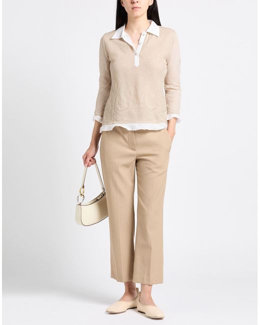 Brunello Cucinelli Natural Trouser