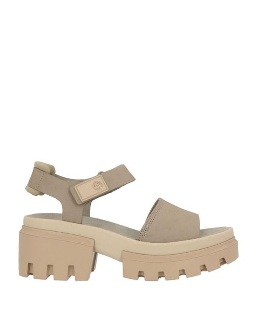 Timberland Natural Sandals Leather