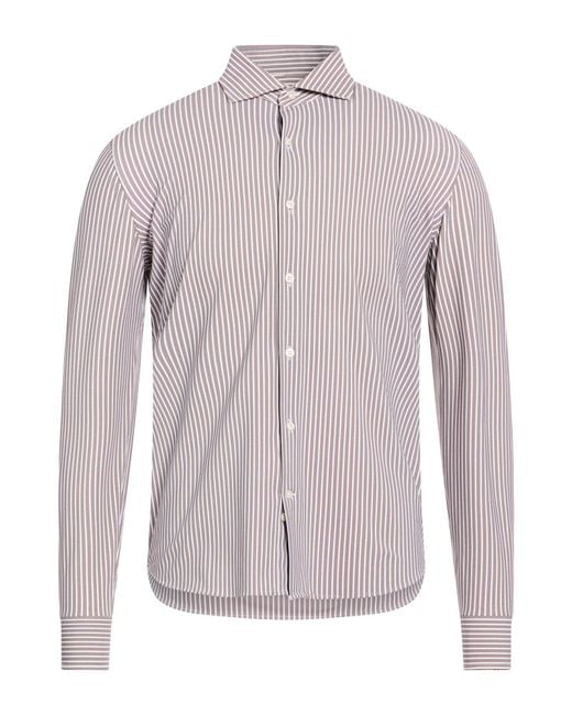 Ghirardelli Pink Next Shirt Polyamide, Elastane for men