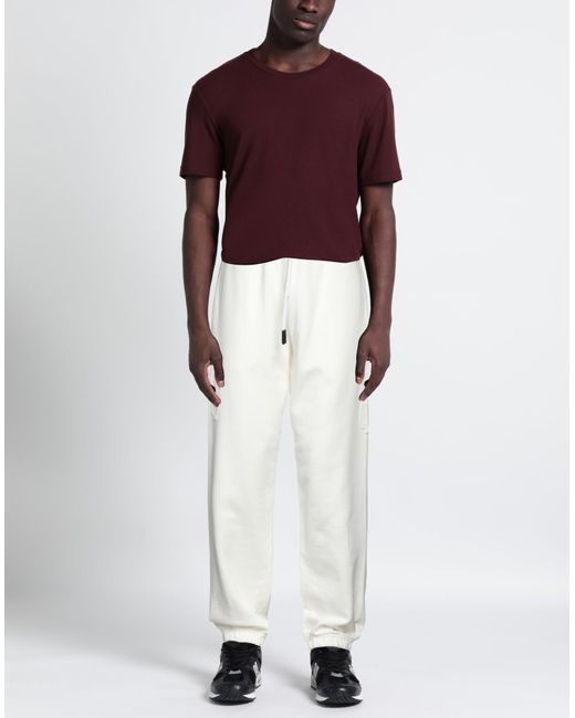 Palm Angels White Trouser for men