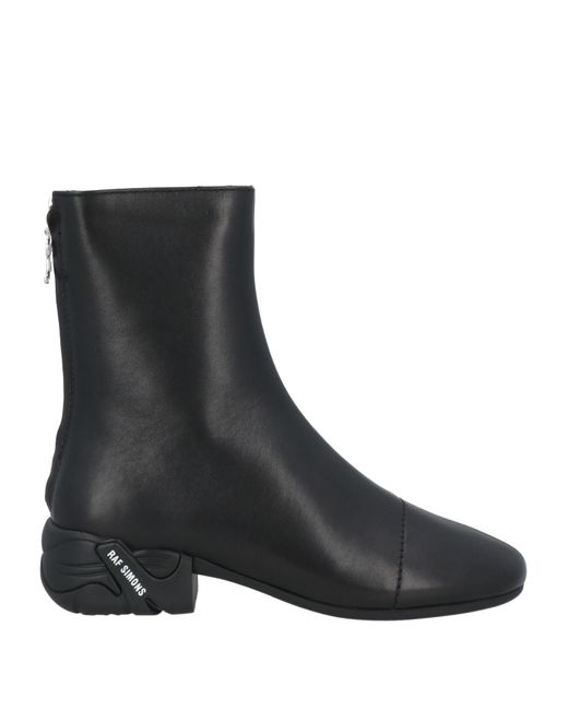 Raf Simons Black Ankle Boots