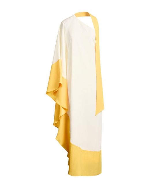 ‎Taller Marmo Metallic Maxi Dress Acetate, Viscose