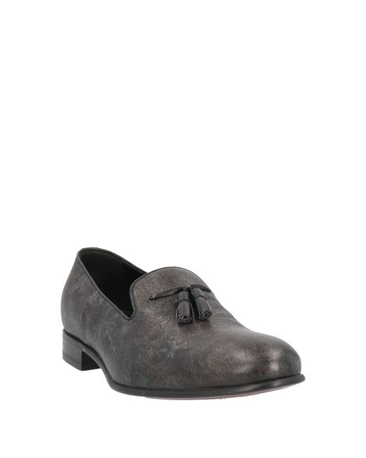 Testoni Gray Loafers for men