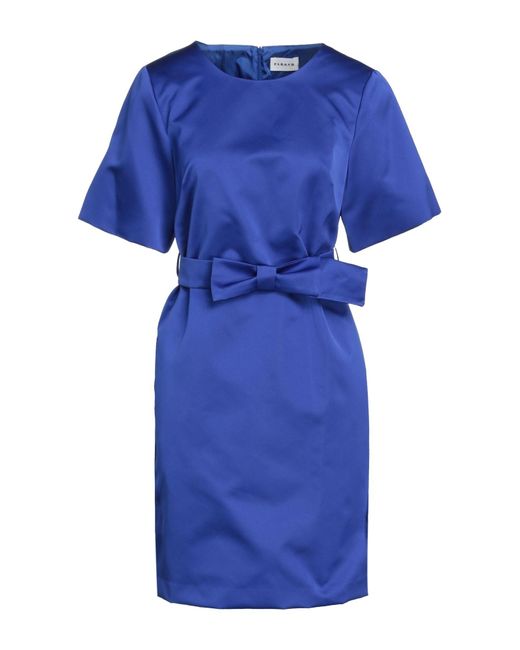P.A.R.O.S.H. Blue Mini Dress