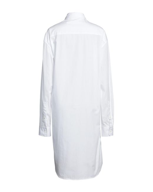 Ann Demeulemeester White Midi Dress