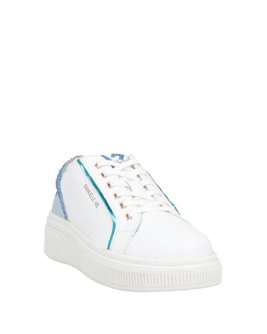 Emanuélle Vee White Trainers