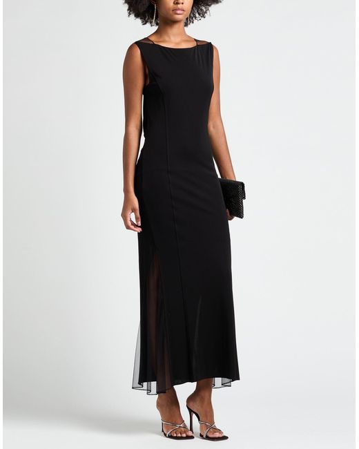 Helmut Lang Black Maxi Dresses