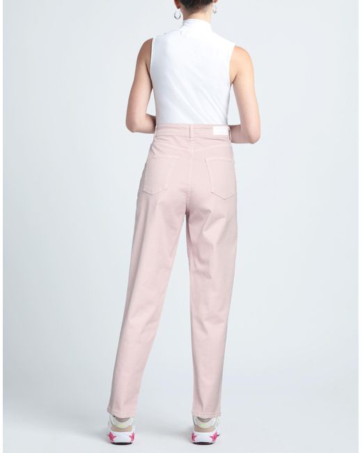 NOIR AND BLEU Pink Hose