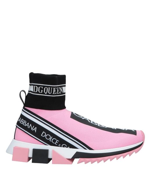 dolce and gabbana sneakers pink