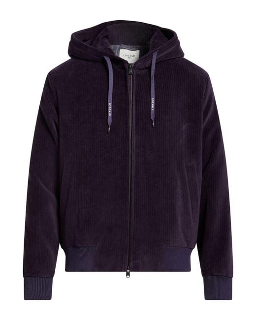 Circolo 1901 Blue Midnight Jacket Cotton, Polyester for men