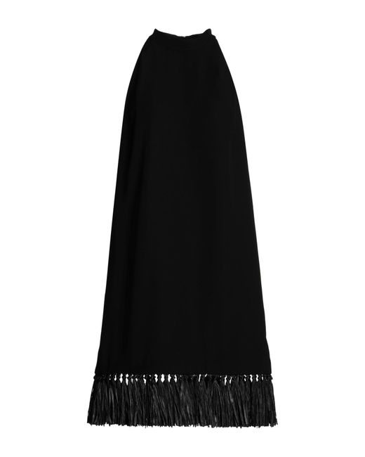 Vestido midi Boutique Moschino de color Black