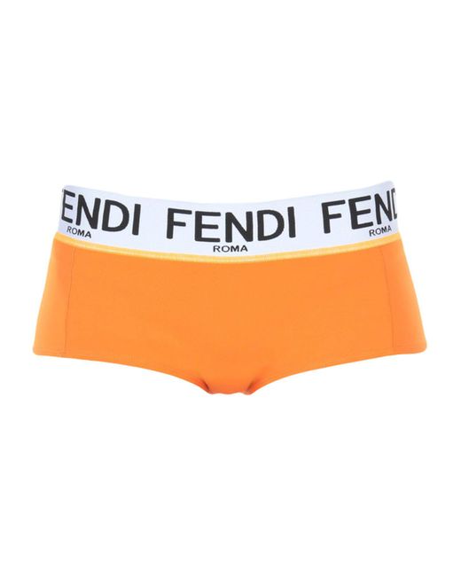Fendi Orange Shorts