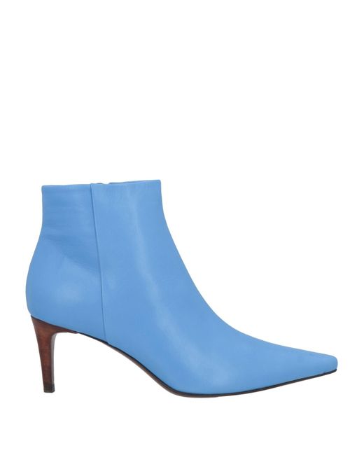 HAZY Blue Ankle Boots