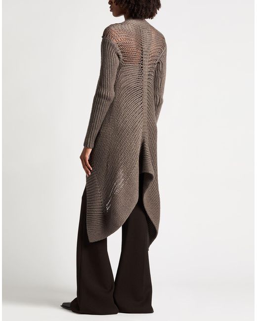 Rick Owens Gray Cardigan