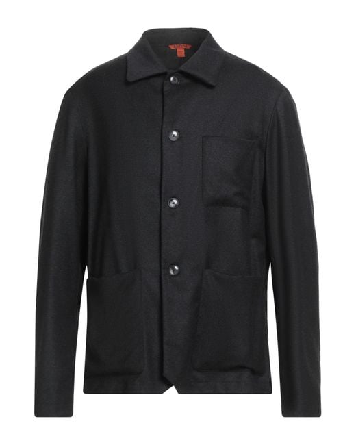 Barena Black Jacket Virgin Wool, Elastane for men