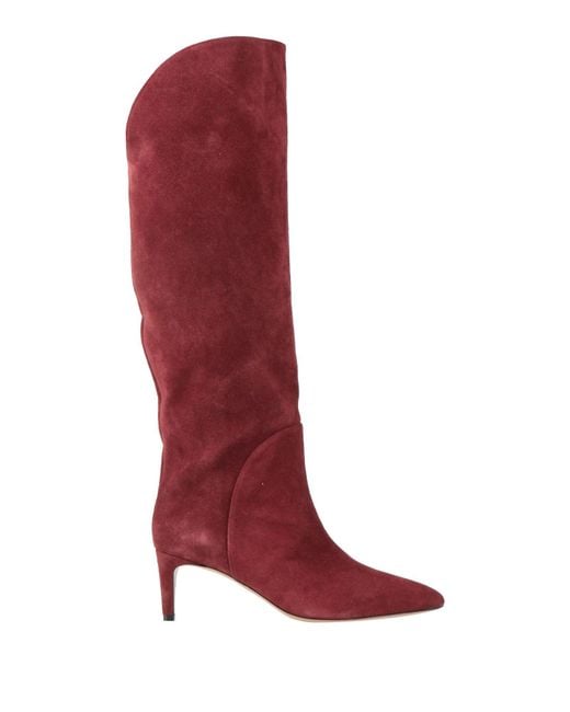 Paris Texas Red Boot Leather