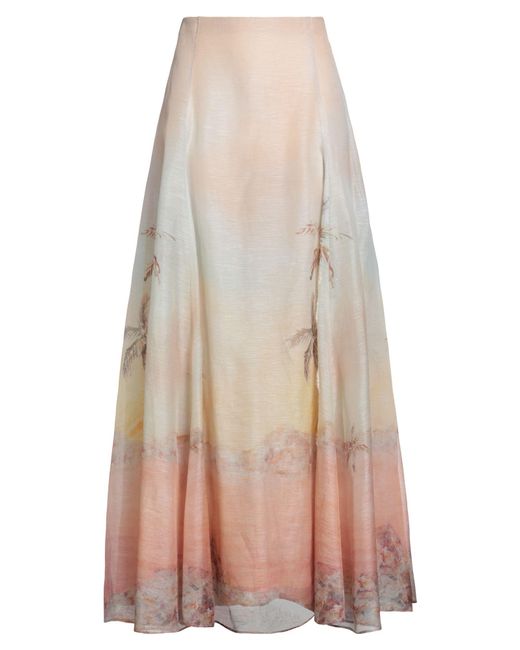 Zimmermann Natural Maxi Skirts