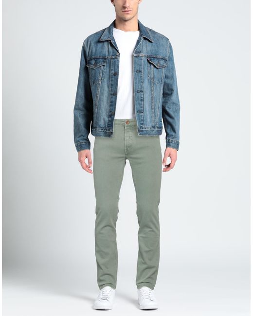 Hand Picked Green Jeans for men