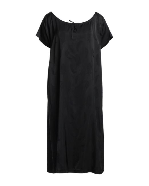 Raf Simons Black Midi Dress