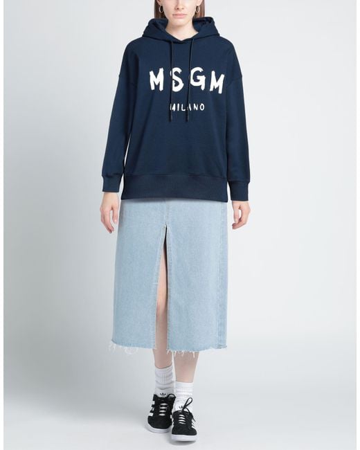 MSGM Blue Sweatshirt