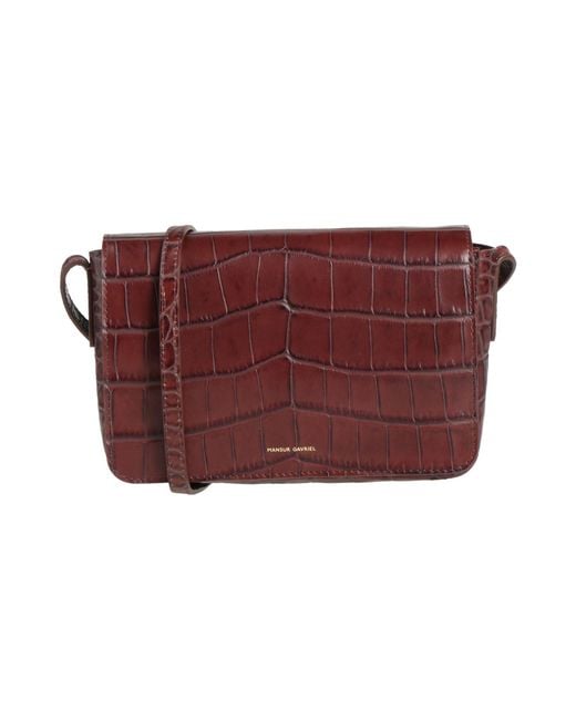 Mansur Gavriel Red Cross-Body Bag