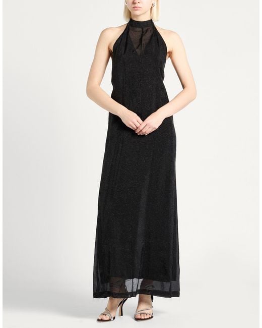 Alysi Black Maxi Dress