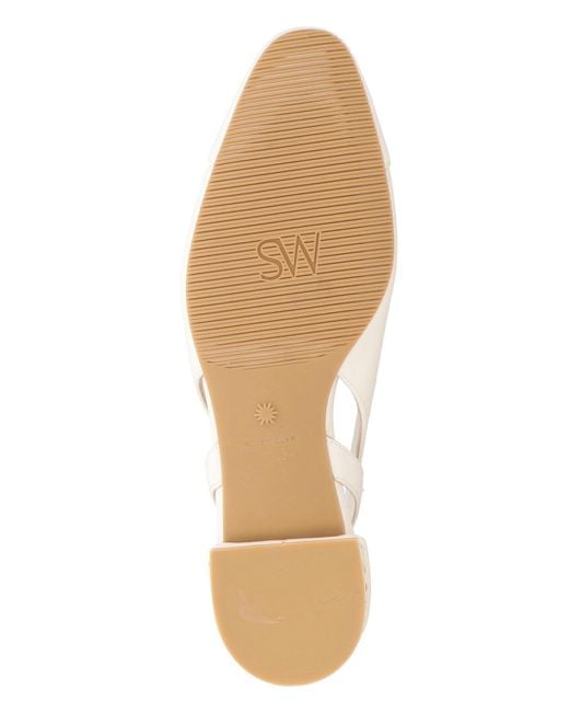 Stuart Weitzman Natural Ballet Flats