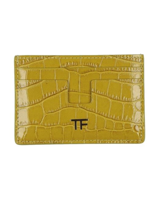 Tom Ford Yellow Cardholder
