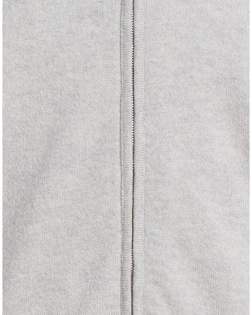 Fedeli Gray Cardigan for men